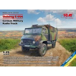 Unimog S 404, German Military Radio Truck, 1/35 - ICM 35137