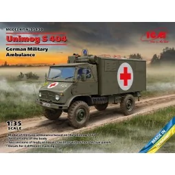 Unimog S 404, German Military Ambulance - ICM 35138