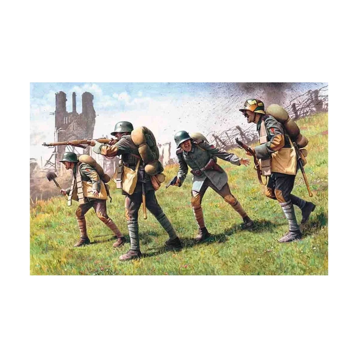 Deutsche Sturmtruppen 1917/18 - ICM 35291