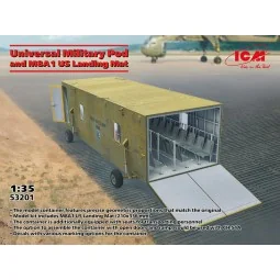 Universal Military Pod with M8A1 US Landing Mat - ICM 53201