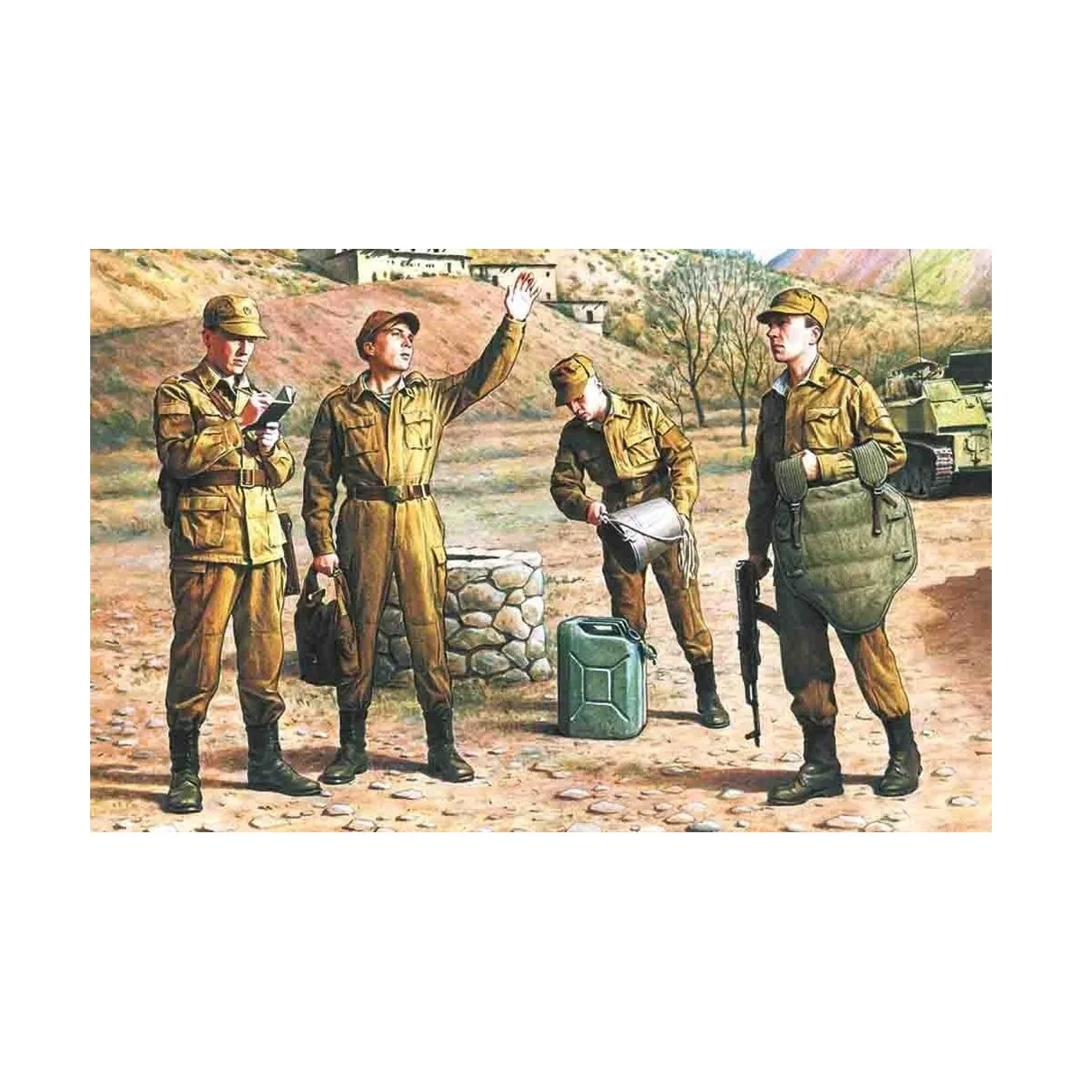 Russische Motorisierte Infanterie Afghanistan 1979-1988, 1/35 - ICM...