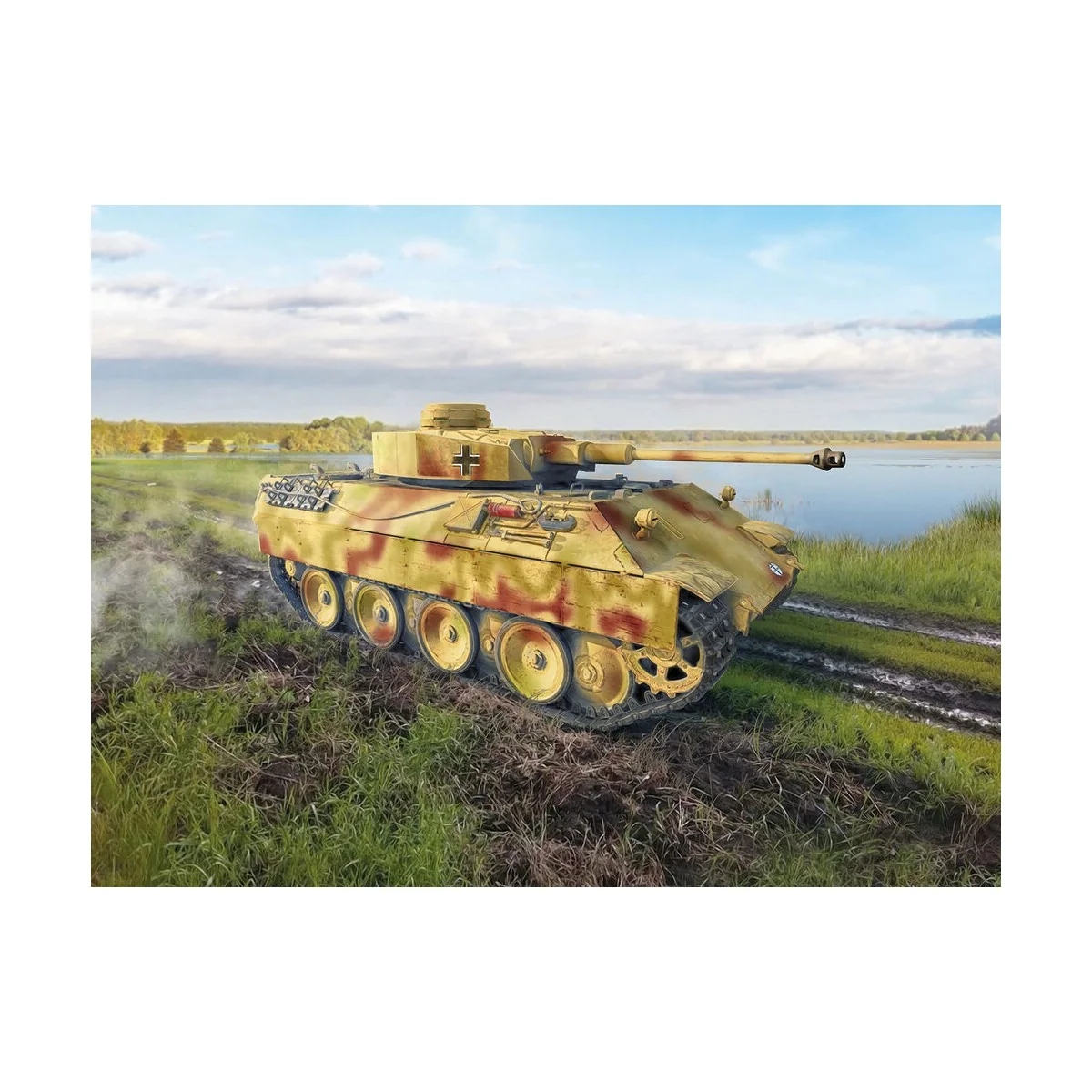 Bergepanther with Pz.Kpfw.IV Turret, 1/35 - ICM 35360