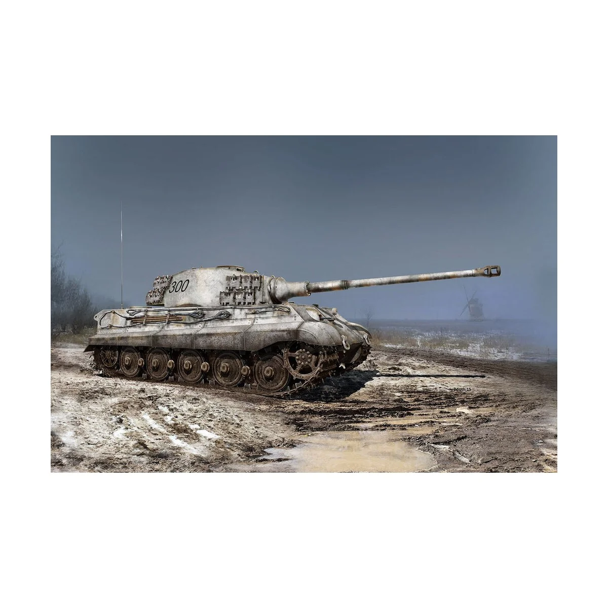 Pz.Kpfw.VI Ausf.B Königstiger w.Henschel Turret(late production)WWI... Pz.Kpfw.VI Ausf.B Königstiger w.Henschel Turret(late production)WWI...