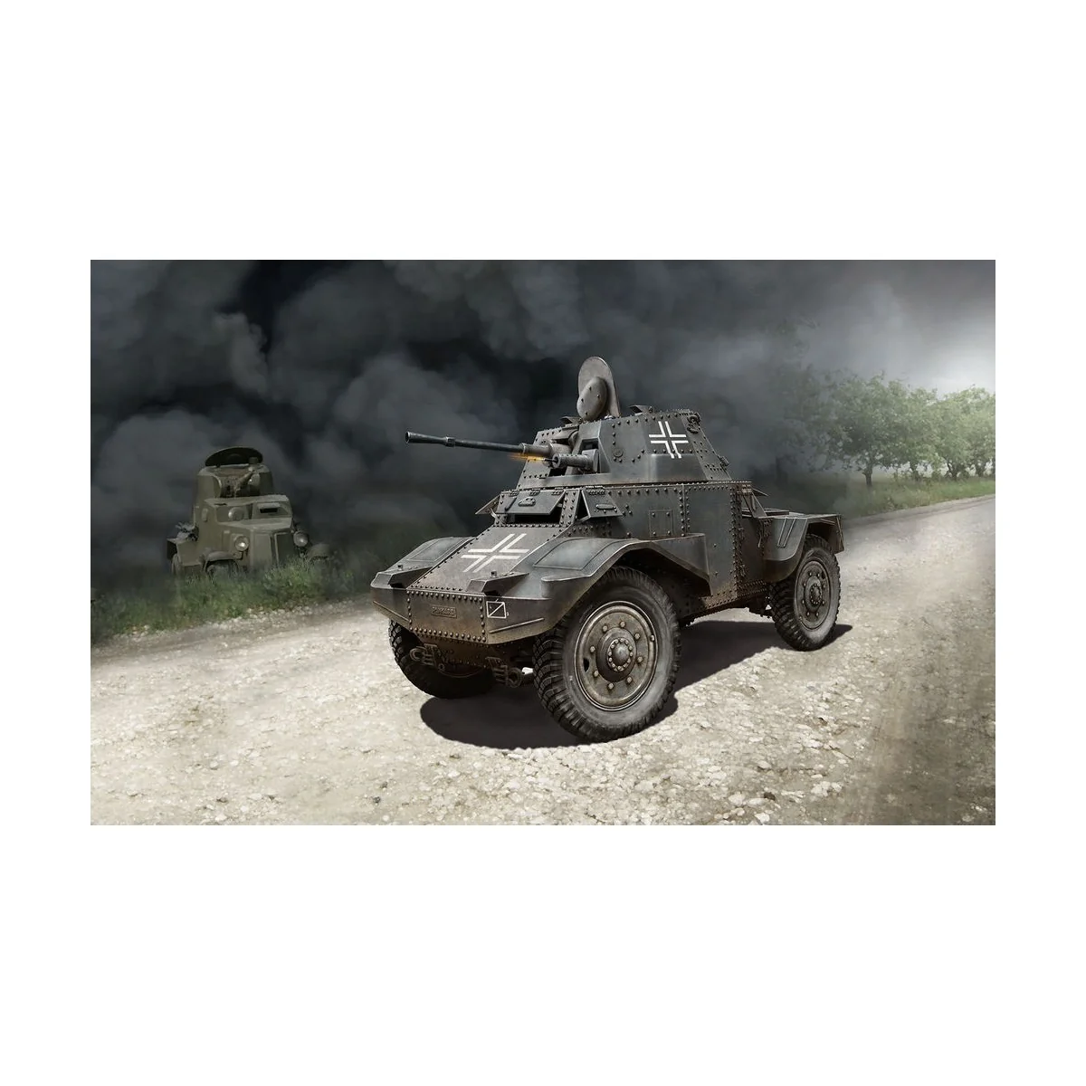 Panzerspähwagen P 204 (f) - ICM 35374