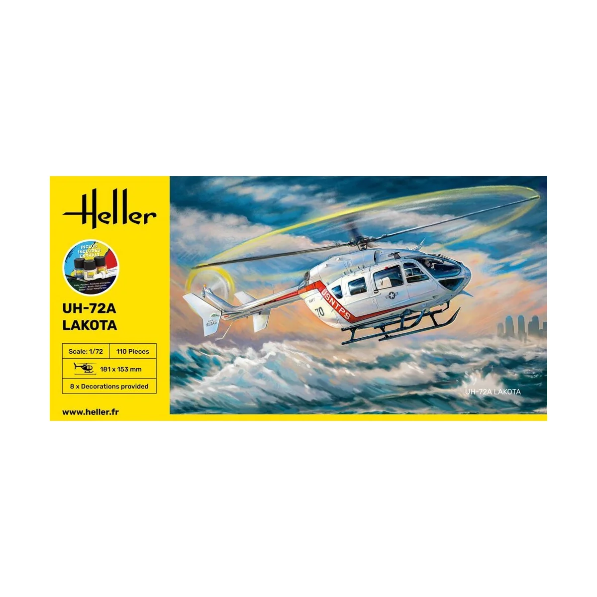 STARTER KIT UH-72A Lakota, 1/72 - Heller 56379 STARTER KIT UH-72A Lakota, 1/72 - Heller 56379