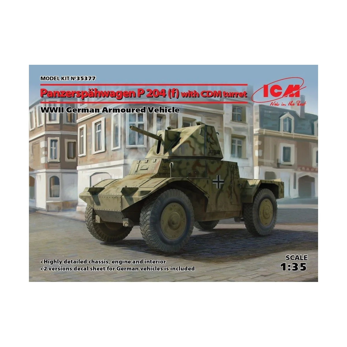 Panzerspähwagen P 204(f)with CDM turret, WWII German Armoured Vehic... Panzerspähwagen P 204(f)with CDM turret, WWII German Armoured Vehic...