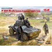 P 204(f)with German Armoured VehicleCrew, 1/35 - ICM 35382