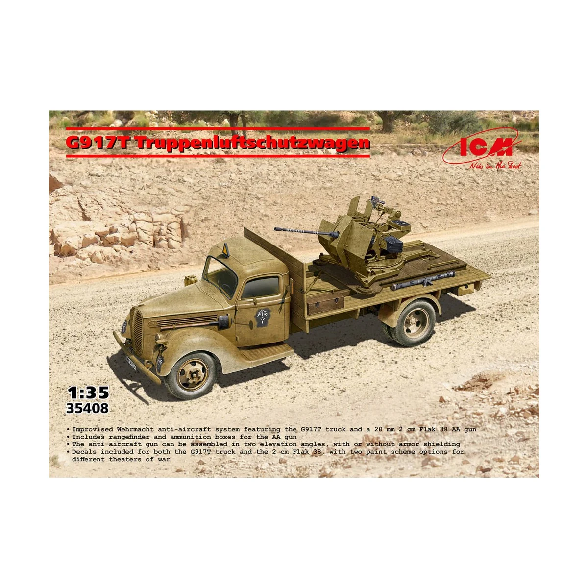 G917T Truppenluftschutzwagen - ICM 35408