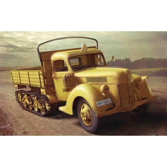 V3000S/SS M (SD.Kfz.3b)Maultier,WWII German Semi-Tracked Truck - IC...