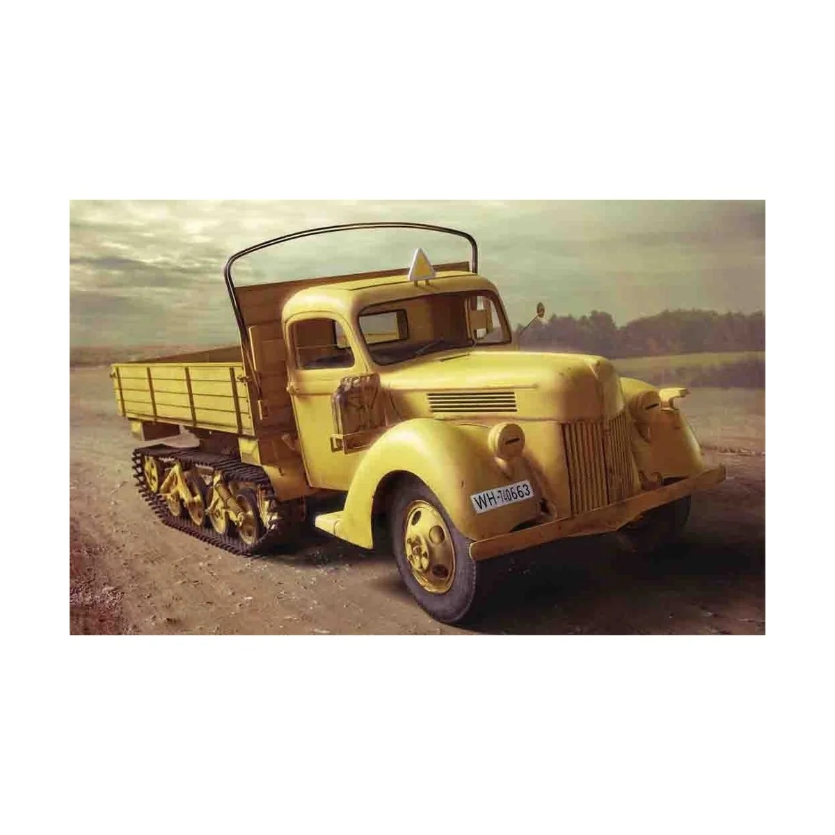 V3000S/SS M (SD.Kfz.3b)Maultier, WWII German Semi-Tracked Truck, 1/... V3000S/SS M (SD.Kfz.3b)Maultier, WWII German Semi-Tracked Truck, 1/...