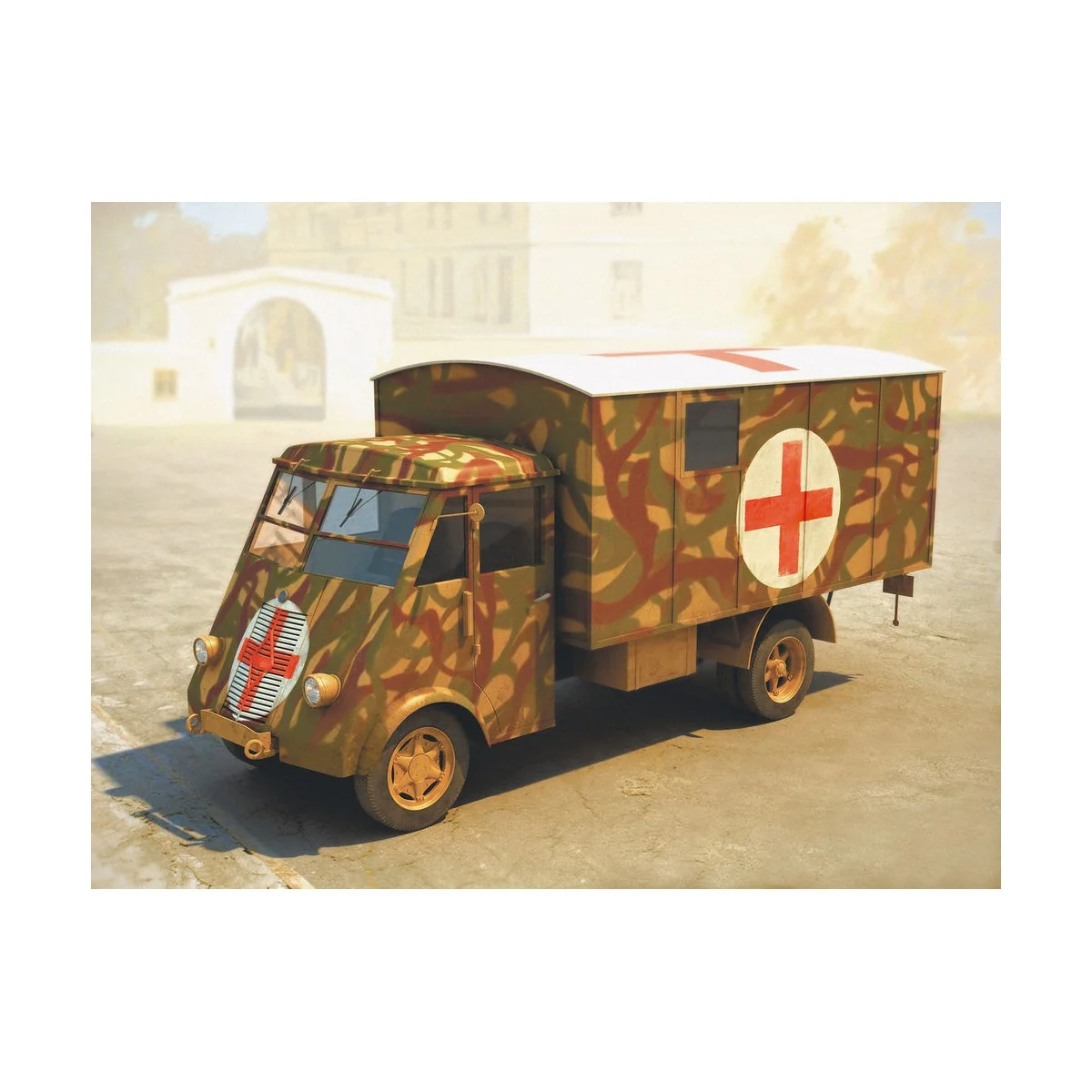 Lastkraftwagen 3, 5t AHN with Shelter, 1/35 - ICM 35417