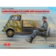 Lastkraftwagen 3, 5t AHN w.German Drivers Limited, 1/35 - ICM 35418