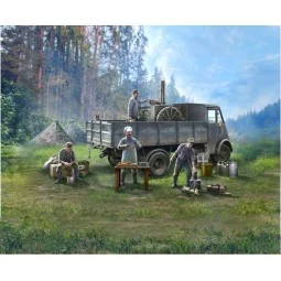 AHN 'Gulaschkanone' with cooks - ICM 35421