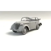 Kadett K38 Cabriolimousine, WWII German Staff Car, 1/35 - ICM 35483