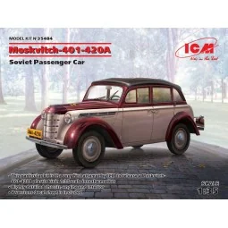 Moskvitch-401-420A, Soviet Passenger Car, 1/35 - ICM 35484