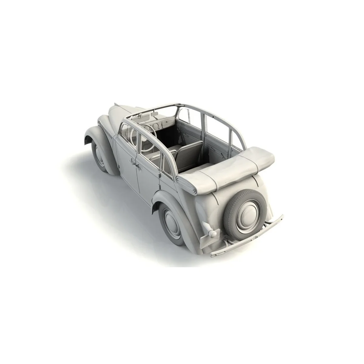 Moskvitch-401-420A,Soviet Passenger Car - ICM 35484