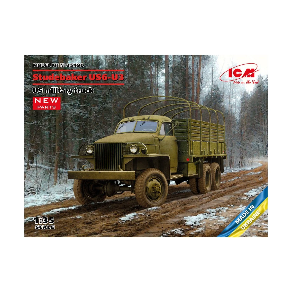 Studebaker US6-U3, US military truck - ICM 35490