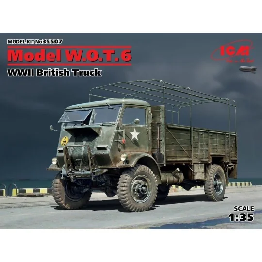 Model W.O.T.6, WWII British Truck, 1/35 - ICM 35507 Model W.O.T.6, WWII British Truck, 1/35 - ICM 35507