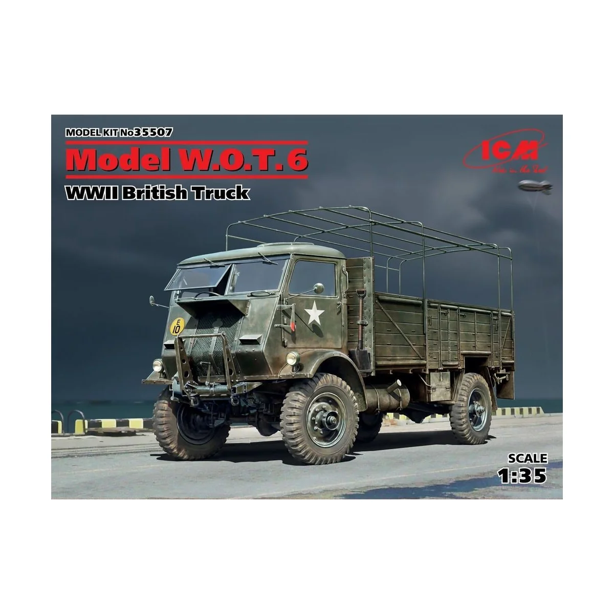 Model W.O.T.6, WWII British Truck, 1/35 - ICM 35507 Model W.O.T.6, WWII British Truck, 1/35 - ICM 35507