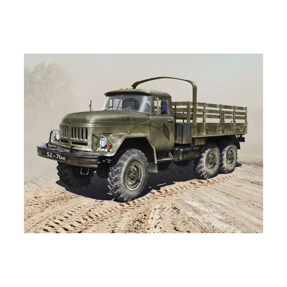 ZiL-131 Soviet Army Truck, 1/35 - ICM 35515 ZiL-131 Soviet Army Truck, 1/35 - ICM 35515