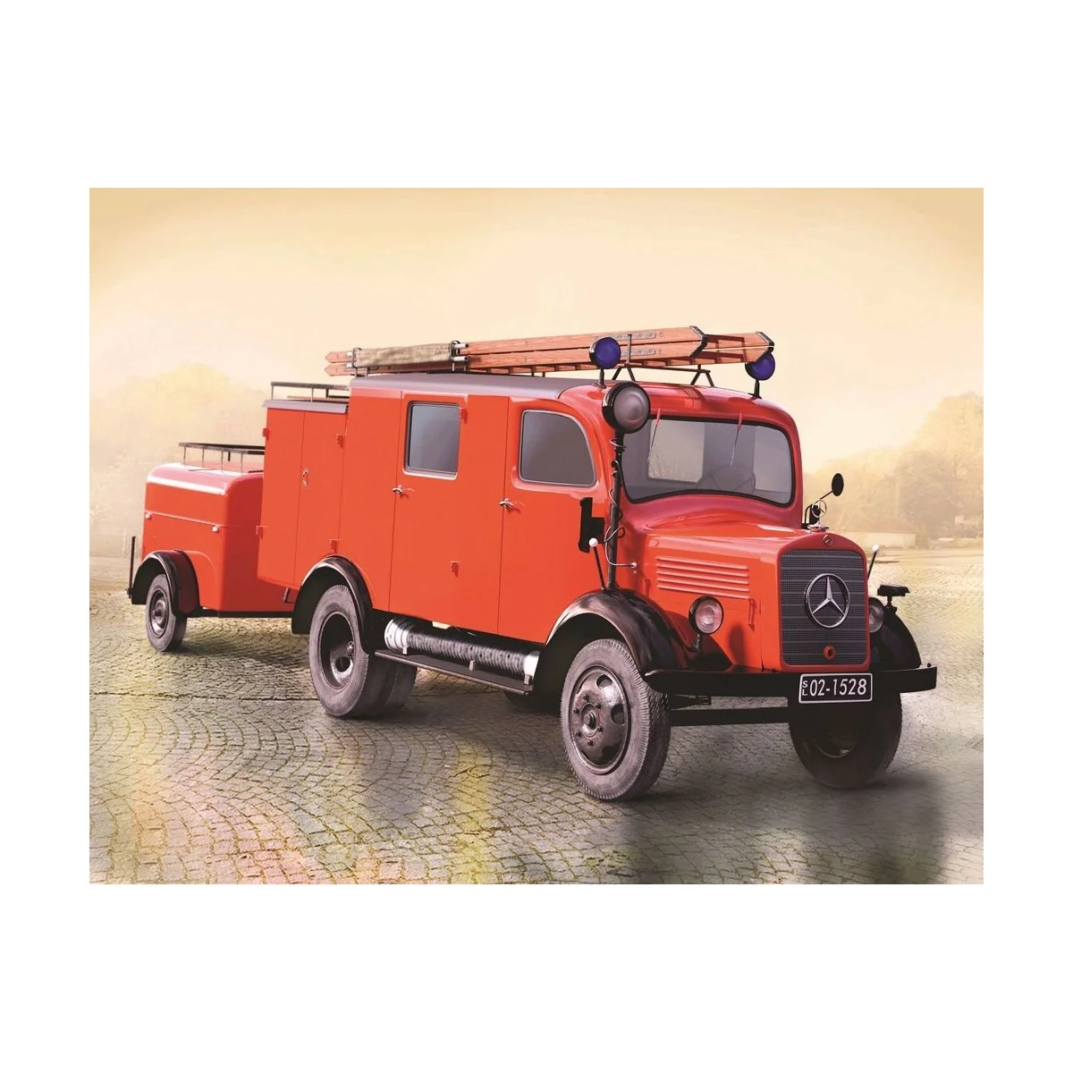L1500S LF 8, German Light Fire Truck - ICM 35527