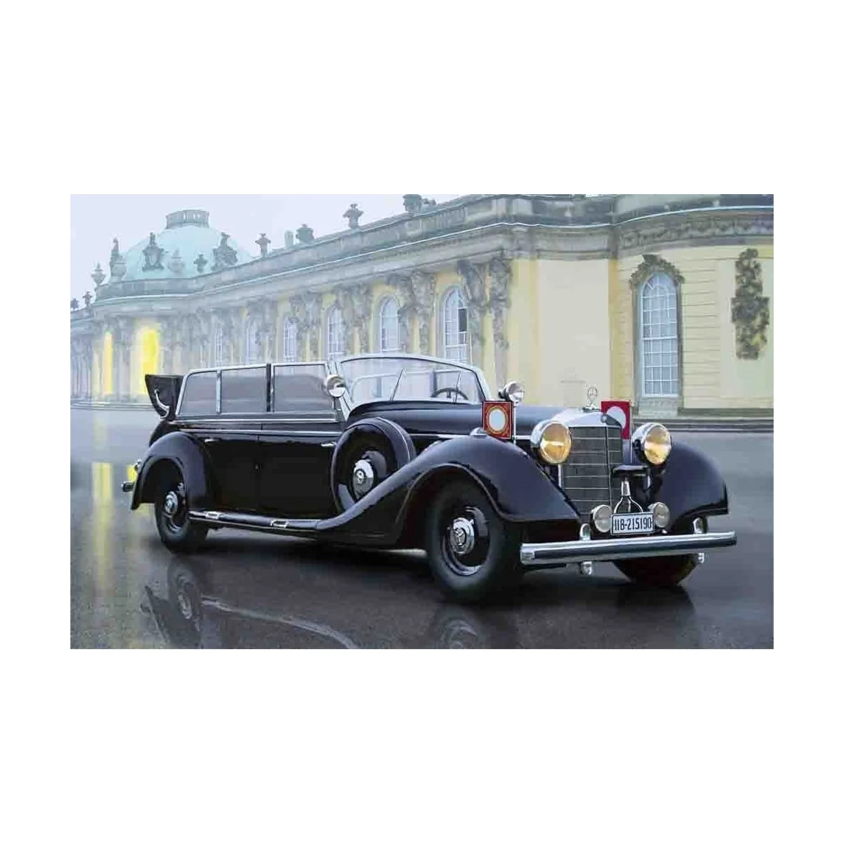 Typ 770K(W150) Tourenwagen WWII German Leader's Car - ICM 35533