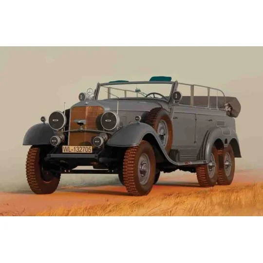 Typ G4 (Kfz.21), WWII German Staff Car, 1/35 - ICM 35538 Typ G4 (Kfz.21), WWII German Staff Car, 1/35 - ICM 35538