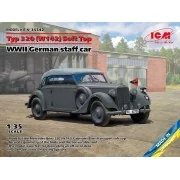 Typ 320 (W142) Cabriolet Soft Top, WWII German staff car, 1/35 - IC...