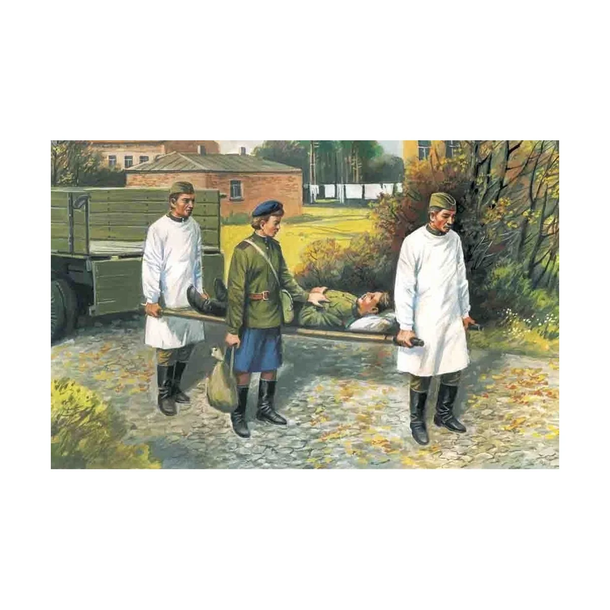 Sowjetische Sanitäter 1943-45, 1/35 - ICM 35551