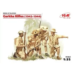 Gurkha Rifles (1944) (4 figures) - ICM 35563