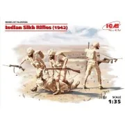 Indian Sikh Rifles (1942) (4 figures), 1/35 - ICM 35564 Indian Sikh Rifles (1942) (4 figures), 1/35 - ICM 35564