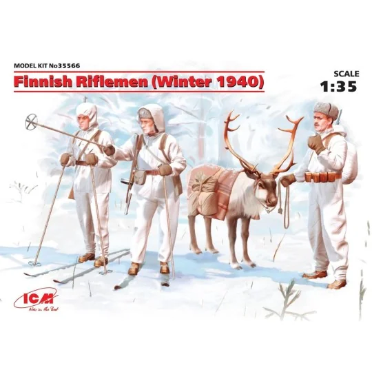 Finnish Riflemen 1940, 1/35 - ICM 35566 Finnish Riflemen 1940, 1/35 - ICM 35566