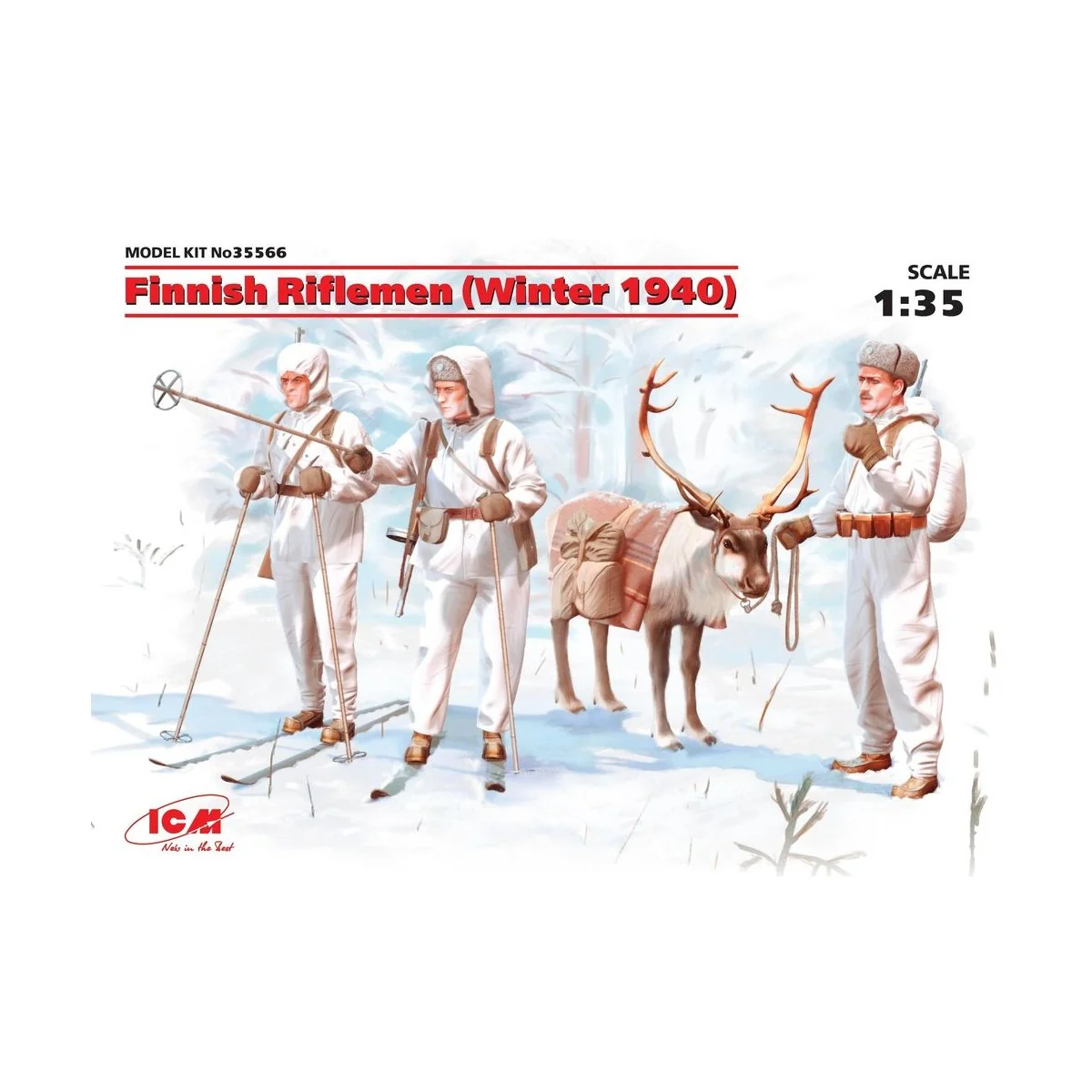 Finnish Riflemen 1940, 1/35 - ICM 35566 Finnish Riflemen 1940, 1/35 - ICM 35566