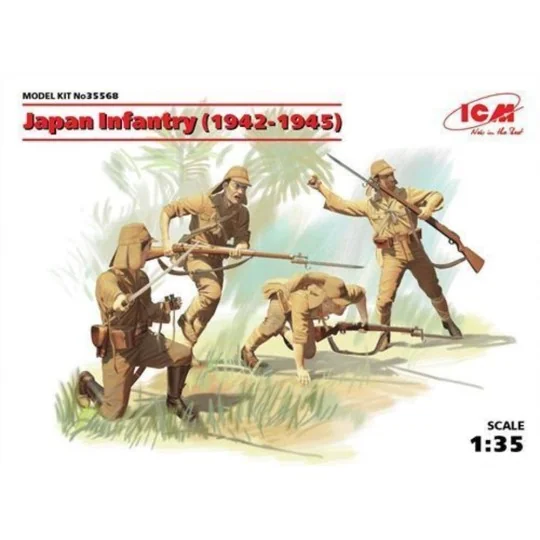 Japan Infantry 1942-1945, 1/35 - ICM 35568 Japan Infantry 1942-1945, 1/35 - ICM 35568