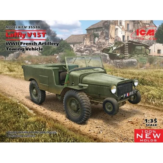 Laffly V15T, WWII French Artillery Towing Vehicle (100% new molds) ...