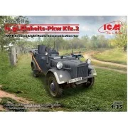 le.gl.Einheitz-Pkw KFZ.2,WWII GermanLigh Radio Communication Car - ...