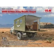 WWII British Army Mobile Chapel, 1/35 - ICM 35586