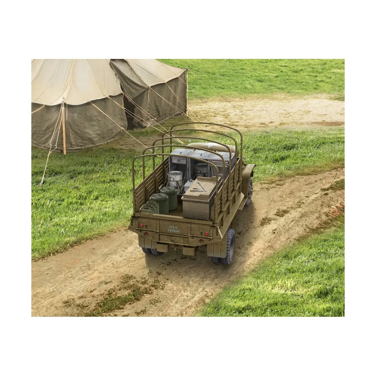 WWII US Army Kitchen Truck, 1/35 - ICM 35587