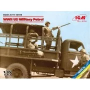 WWII US Military Patrol (G7107 with MG M1919A4), 1/35 - ICM 35599