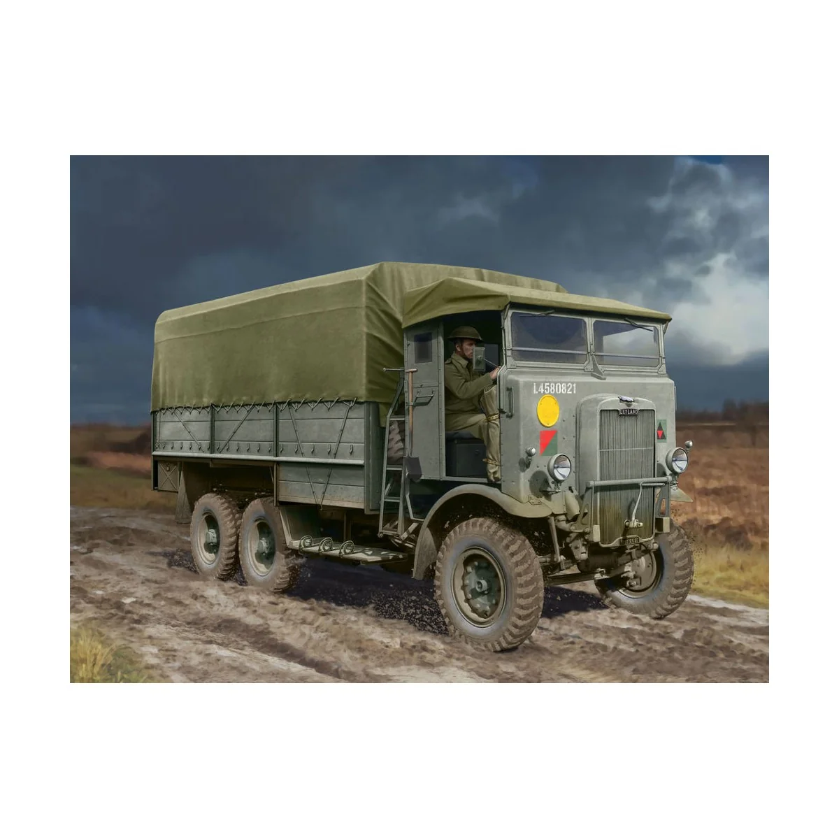 Leyland Retriever General Service, WWII British Truck - ICM 35600