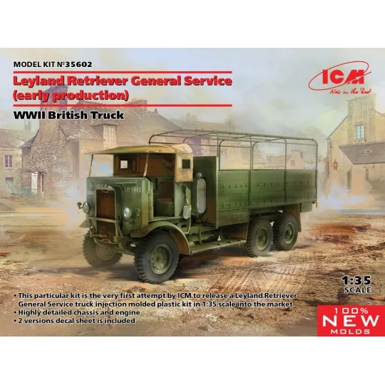 Leyland Retriever General Service (early production), WWII British ...