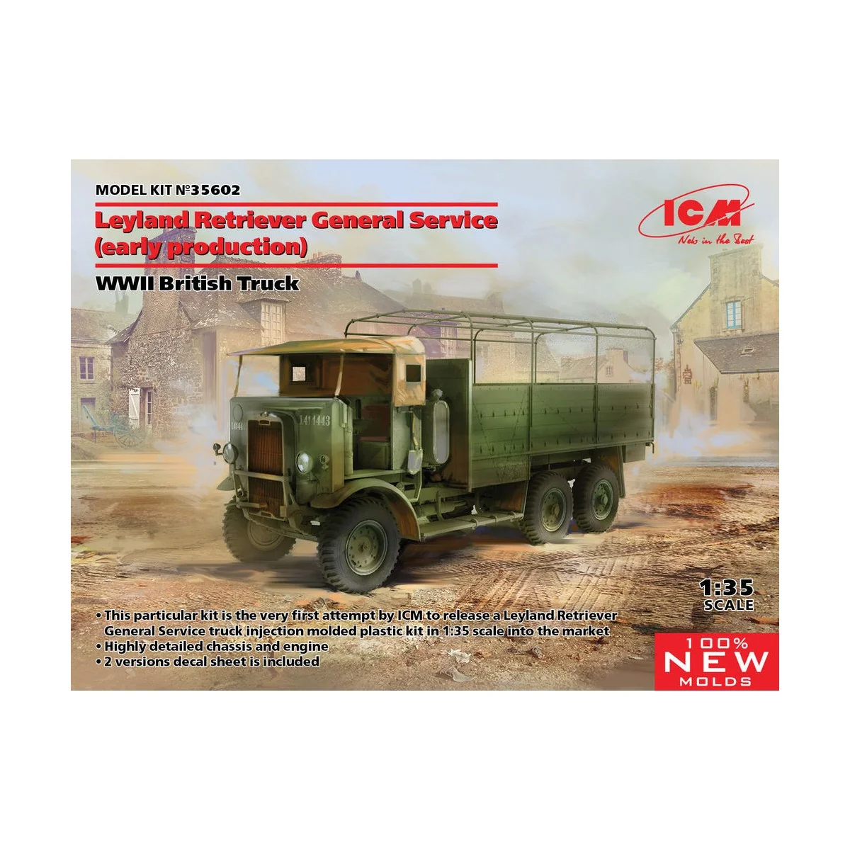 Leyland Retriever General Service (early production), WWII British ...