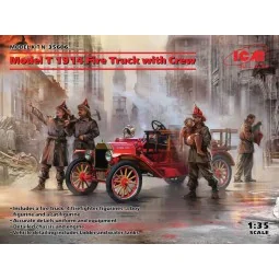 Model T 1914 Fire Truck with Crew - ICM 35606