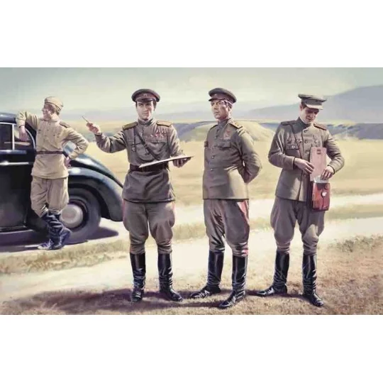 Soviet Staff Personnel (1943-1945), 1/35 - ICM 35612 Soviet Staff Personnel (1943-1945), 1/35 - ICM 35612