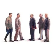 Stalin & Co. (5figures), 1/35 - ICM 35613