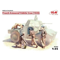French Armoured Vehicle Crew 1940 - ICM 35615