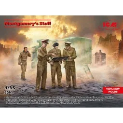 Montgomery's Staff (100% new molds) - ICM 35617