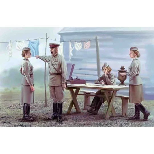 Soviet Military Servicewomen 1939-1942, 1/35 - ICM 35621 Soviet Military Servicewomen 1939-1942, 1/35 - ICM 35621