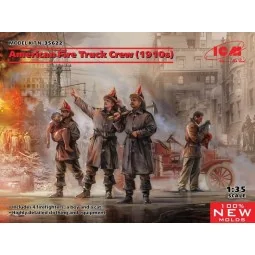 American Fire Truck Crew (1910s) (100% new molds) - ICM 35622