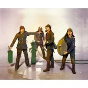 WWII German Firemen (4 figures), 1/35 - ICM 35632 WWII German Firemen (4 figures), 1/35 - ICM 35632